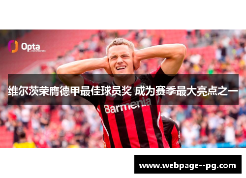 维尔茨荣膺德甲最佳球员奖 成为赛季最大亮点之一